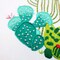 Embroidery Starter Kits for Adults Beginners with Stamped Pattern, Embroidery Floss + Needles + Hoop, Cactus Series, 3 Pack